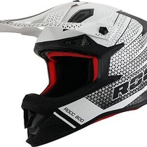 ROCC 800 MX-helm wit-zwart