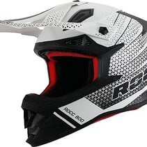 ROCC 800 MX-helm wit-zwart