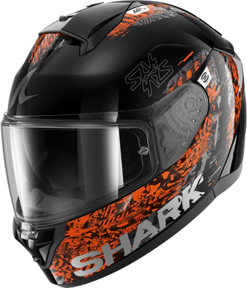 SHARK Shark RIDILL 2 SPEED-VIB Black Anthracite Orange