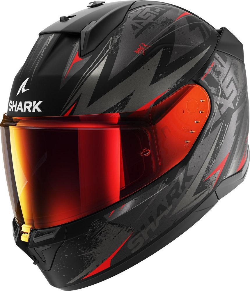 SHARK SHARK D-SKWAL 3 BLAST-R Mat  Black Anthracite Red