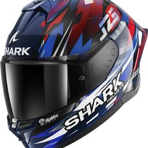 SHARK SKWAL CUP REPLICA ZARCO GP DE FRANCE Blue Chrome Red