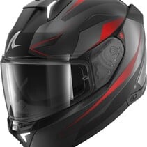 SHARK SKWAL i3 MEKARIUM Mat Black Anthracite Red