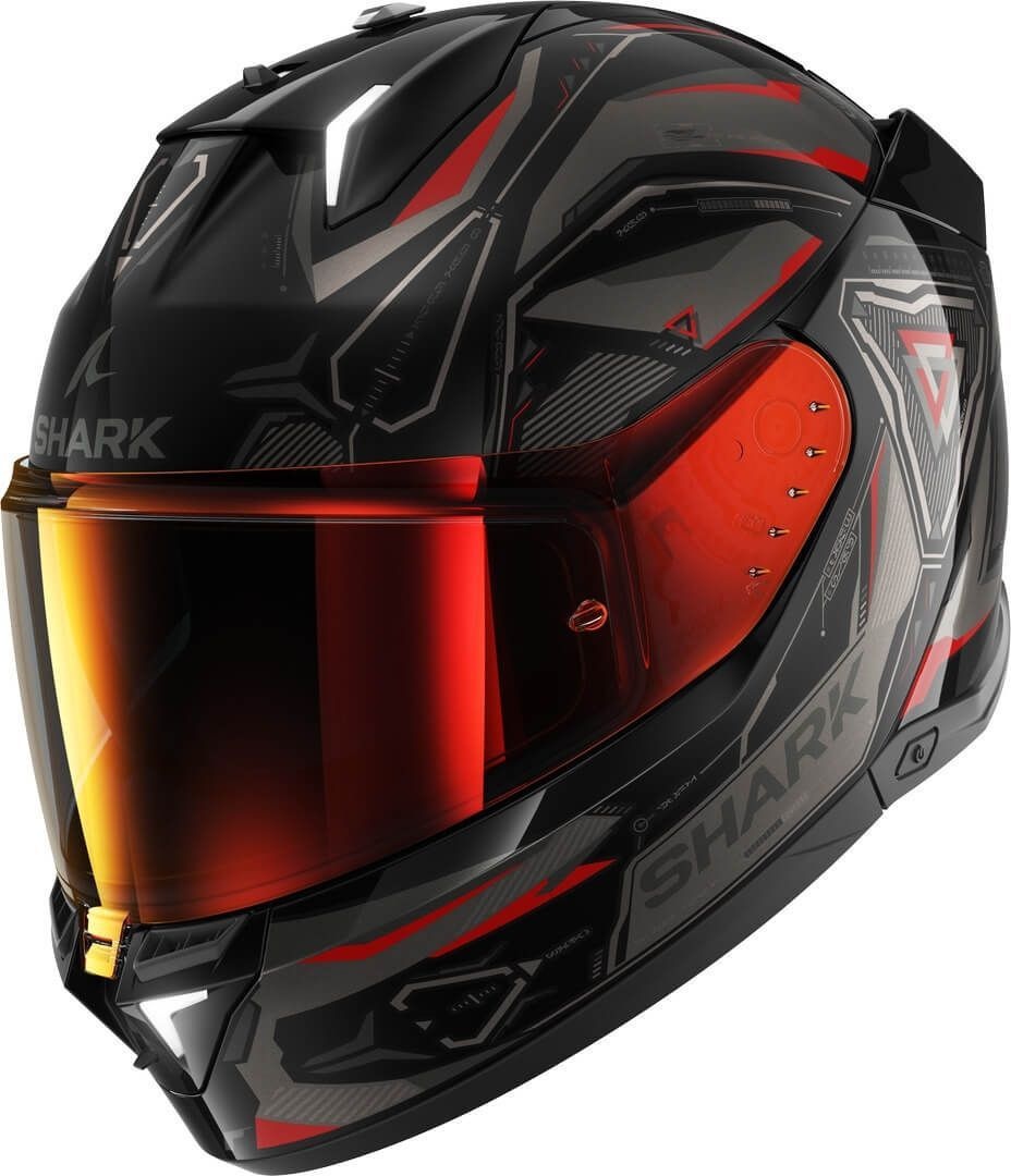 SHARK SHARK SHARK SKWAL i3 LINIK   Black Anthracite Red