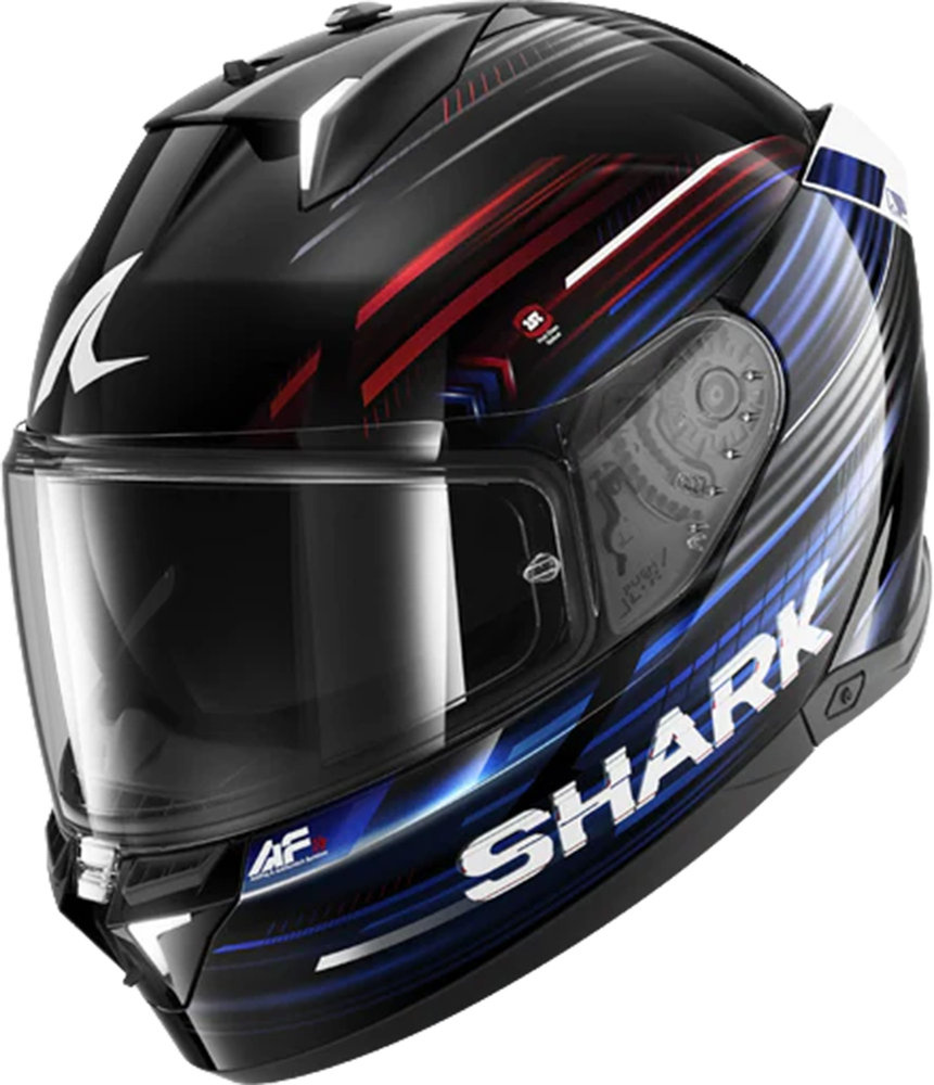 SHARK SHARK SKWAL i3 LIGHT-BLUR Black Red Blue