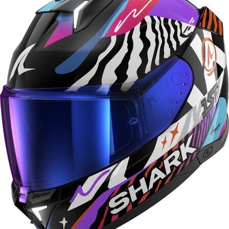 SHARK SHARK SKWAL i3 SPEED-FANCY Black White Orange
