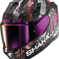 SHARK SKWAL i3 HELLCAT Mat Black Chrom Purple