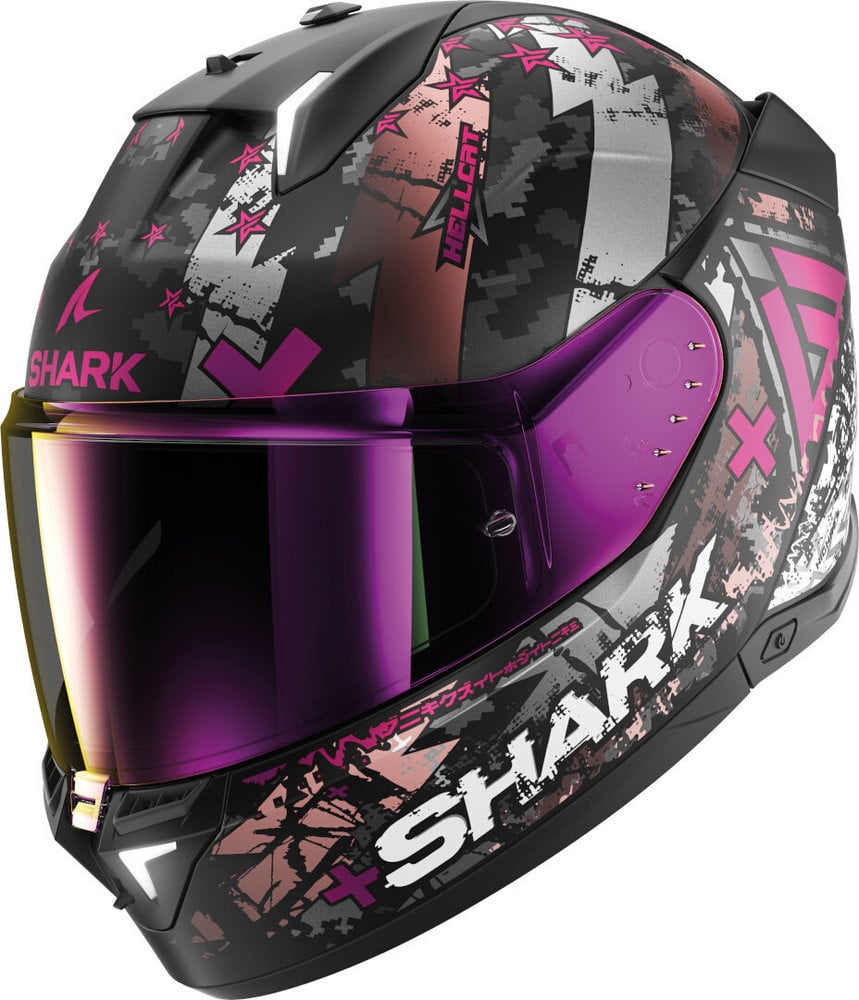 SHARK SHARK SKWAL i3 HELLCAT Mat Black Chrom Purple