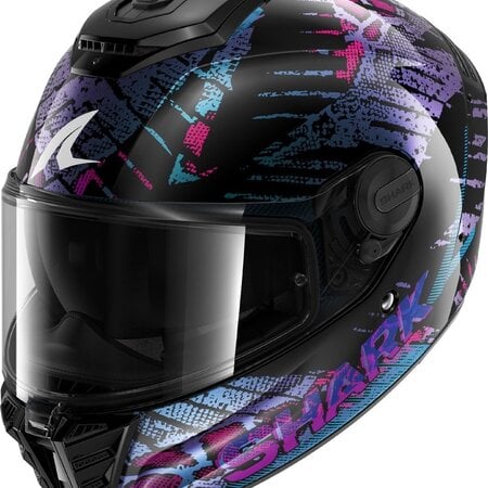 SHARK SHARK SPARTAN RS REPTAIA Black Blue Glitter