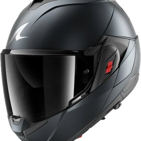 SHARK SHARK Oxo DARK SHADOW Mat FLIP-UP helm