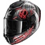 SHARK SHARK SPARTAN RS CARBON SHIEVER Carbon Anthracite Red
