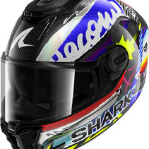 SHARK SPARTAN RS CARBON STREETRUSH Carbon Blue Chrome