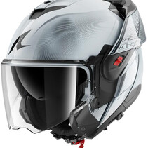 SHARK OXO SPEED-TECH  FLIP-UP Silver White Black