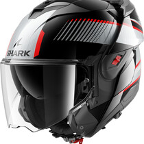 SHARK OXO SIKTER FLIP-UP Black Chrom Silver