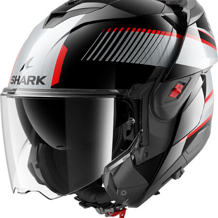 SHARK SHARK OXO SIKTER FLIP-UP Black Chrom Silver