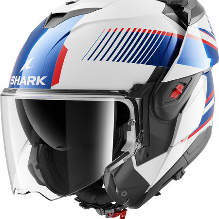 SHARK SHARK OXO SIKTER FLIP-UP White Chrome Blue