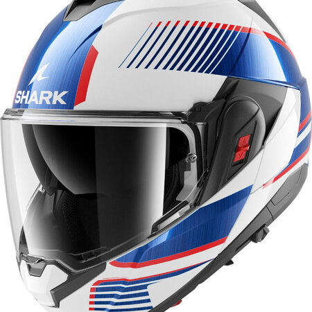 SHARK SHARK OXO SIKTER FLIP-UP White Chrome Blue