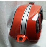 Nieuwe Tank voor Zundapp KS-80 ( rood met chroom)