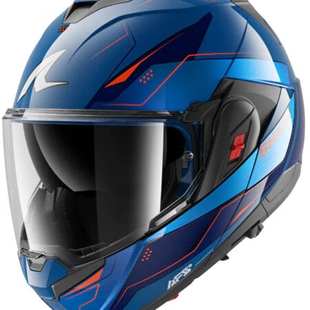 SHARK SHARK OXO MEKARIUM  FLIP-UP Blue Chrome Orange