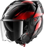 SHARK SHARK OXO MEKARIUM FLIP-UP Black Chrom Red