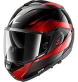 SHARK SHARK OXO MEKARIUM FLIP-UP Black Chrom Red