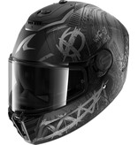 SHARK SHARK SPARTAN RS CARBON SHIEVER Mat Carbon Anthracite Silver