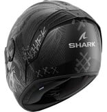 SHARK SHARK SPARTAN RS CARBON SHIEVER Mat Carbon Anthracite Silver
