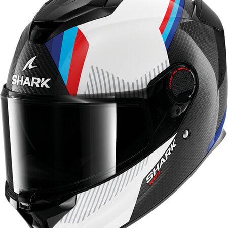 SHARK SHARK SPARTAN GT PRO DOKHTA CARBON Carbon White Blue