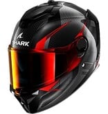 SHARK SHARK SPARTAN GT PRO KULTRAM CARBON Carbon Black Red
