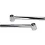 Zundapp KS-50/100 chroom clipon set 240mm