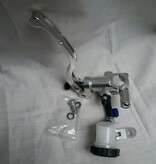 Rempomp verstelbaar universeel met reservoir aluminium