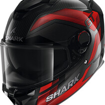 SHARK SPARTAN GT PRO RITMO CARBON Carbon Red Chrome