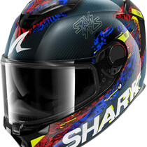 SHARK SPARTAN GT PRO CARBON SPEED-VIB Carbon Blue Red