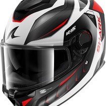 SHARK SPARTAN GT PRO CARBON MEKARIUM Carbbn Silver Red