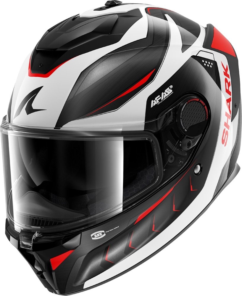 SHARK SHARK SPARTAN GT PRO CARBON MEKARIUM Carbbn Silver Red
