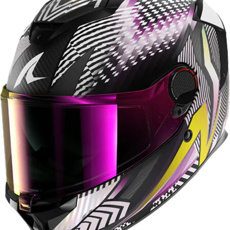 SHARK SHARK SPARTAN GT PRO CARBON STHYR Mat Carbon Violet Chrome