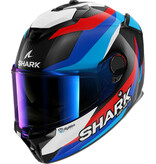 SHARK SHARK SPARTAN GT PRO CARBON GUINTOLI Carbon Blue Red