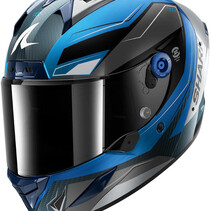 SHARK AERON MEKARIUM Carbon Blue Silver
