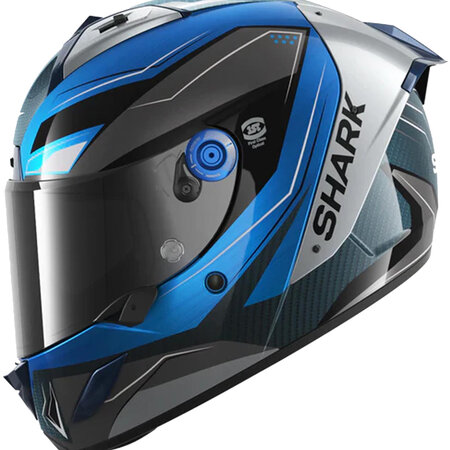 SHARK SHARK AERON MEKARIUM Carbon Blue Silver