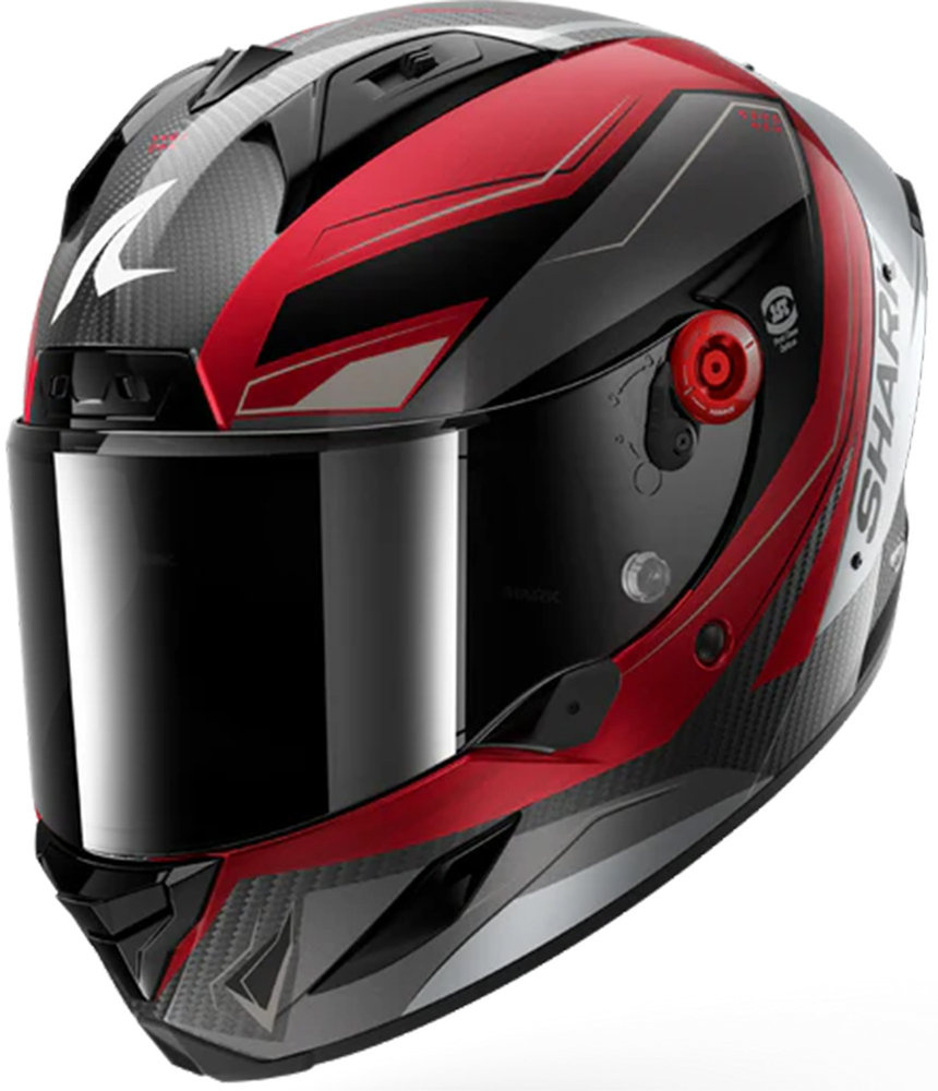 SHARK SHARK AERON MEKARIUM Carbon Red Silver