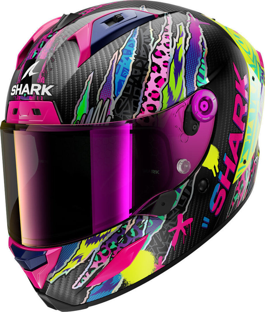SHARK SHARK AERON FAWN Carbon Violet Yellow