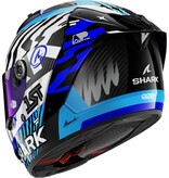 SHARK SHARK AERON SPEED-FANCY Carbon White Blue