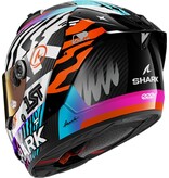 SHARK SHARK AERON SPEED-FANCY Carbon White Orange