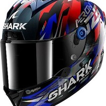 SHARK AERON ZARCO GP DE FRANCE Carbon Blue Chrome