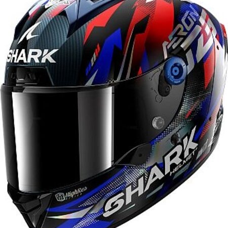 SHARK SHARK AERON ZARCO GP DE FRANCE Carbon Blue Chrome