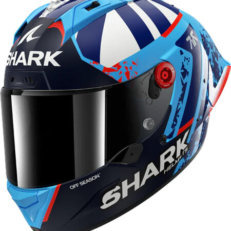 SHARK SHARK AERON-GP FIM RACING #1 REPLICA RAUL FERNANDEZ Blue Blue White