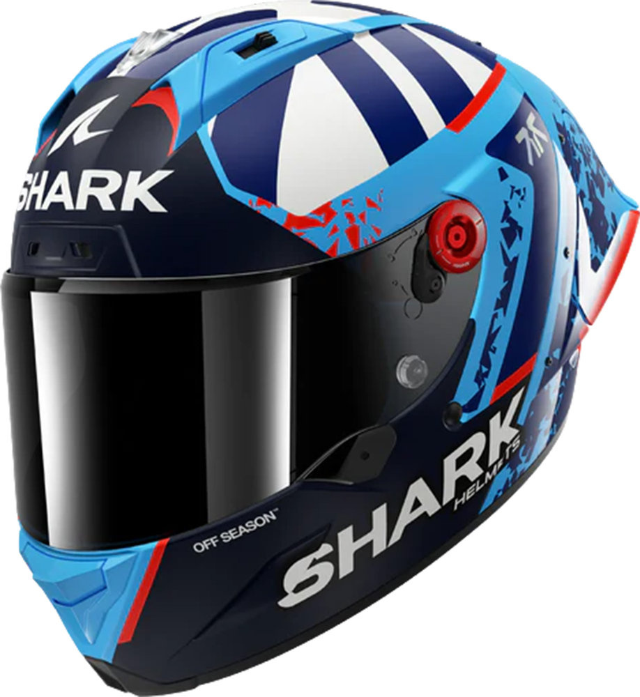 SHARK SHARK AERON-GP FIM RACING #1 REPLICA RAUL FERNANDEZ Blue Blue White