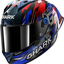 SHARK AERON-GP FIM RACING #1 REPLICA ZARCO VICTORY 2025 Carbon Blue Chrome