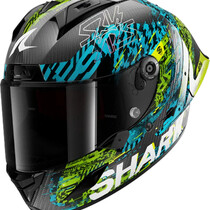 SHARK AERON-GP FIM RACING #2 SPEED-VIB Carbon Blue Green