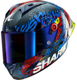 SHARK SHARK AERON-GP FIM RACING #2 SPEED-VIB Carbon Blue Red