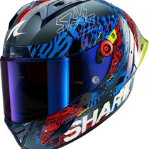 SHARK AERON-GP FIM RACING #2 SPEED-VIB Carbon Blue Red